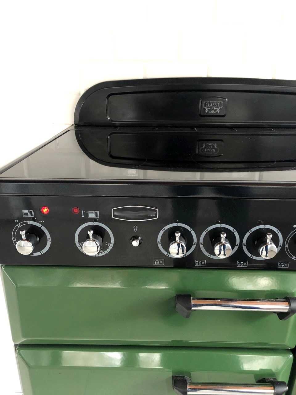 KUCHNIA FALCON klasa PREMIUM styl RETRO elektryczna z nową płytą 90cm