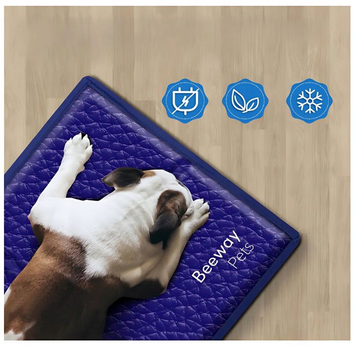 Mata Chłodząca Dla Psów Kotów 65x48cm Podkładka Żelowa