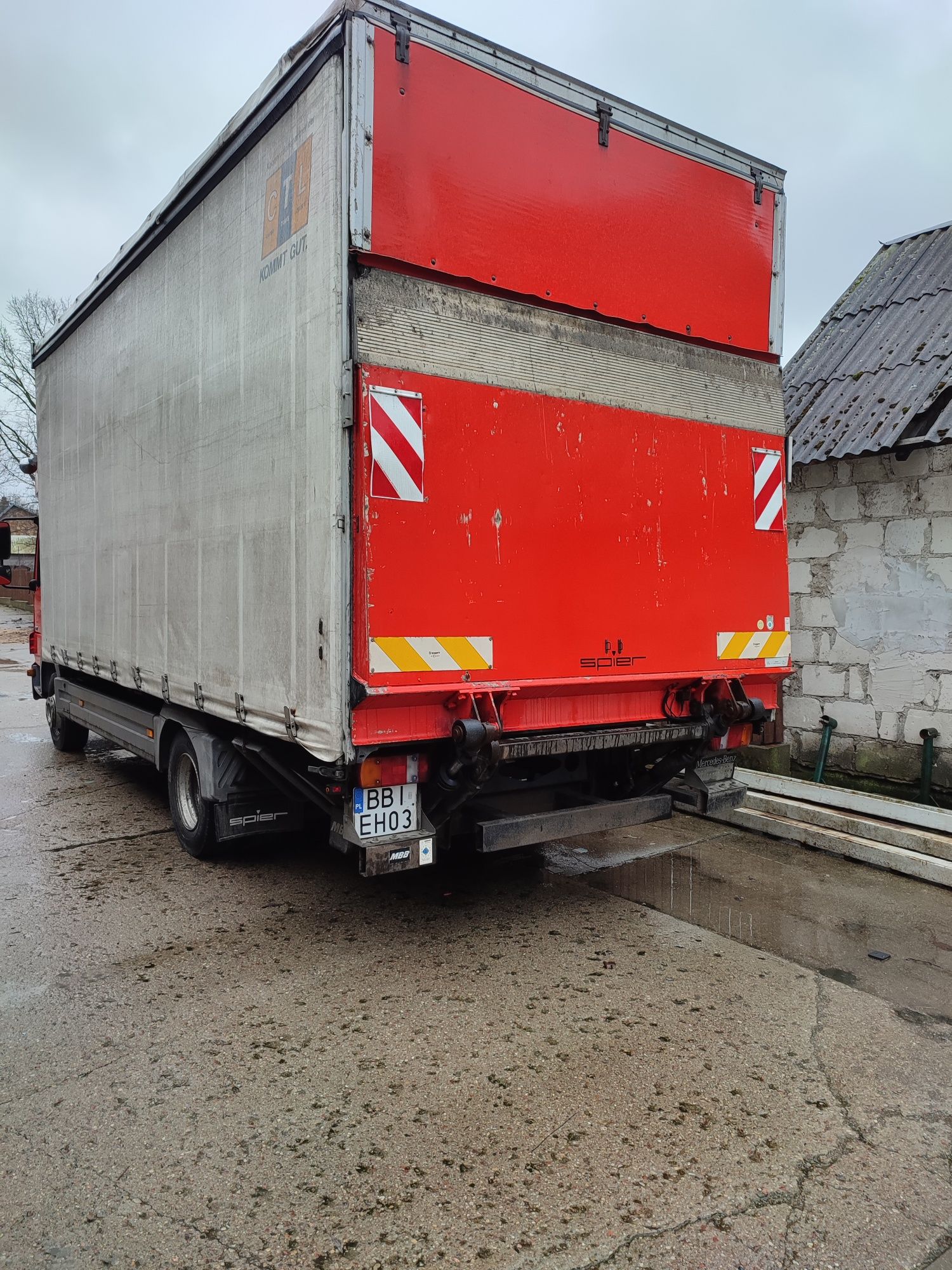 Mercedes Atego 1222 winda