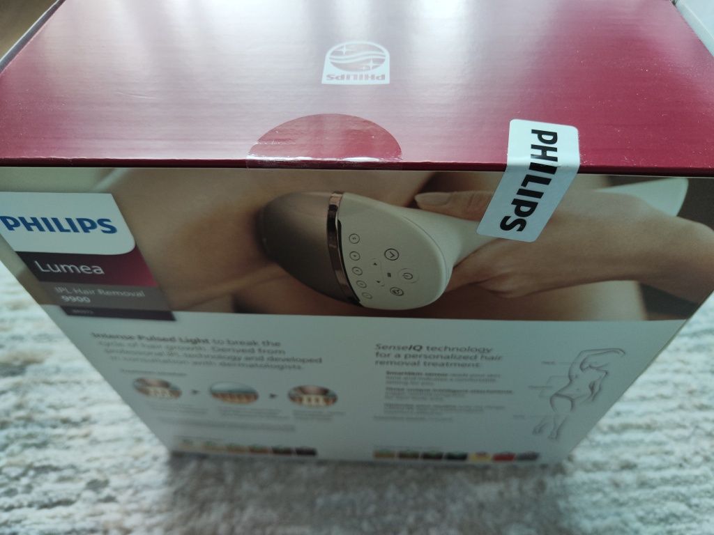 Nowy Depilator Philips Lumea 9900 SkinAI BRI973/00 SenseIQ