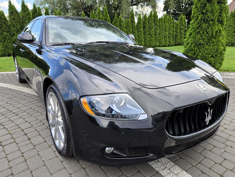 Maserati Quattroporte S 430KM * Lekko uszkodzony bokiem * Dostępny od ręki w PL * OKAZJA