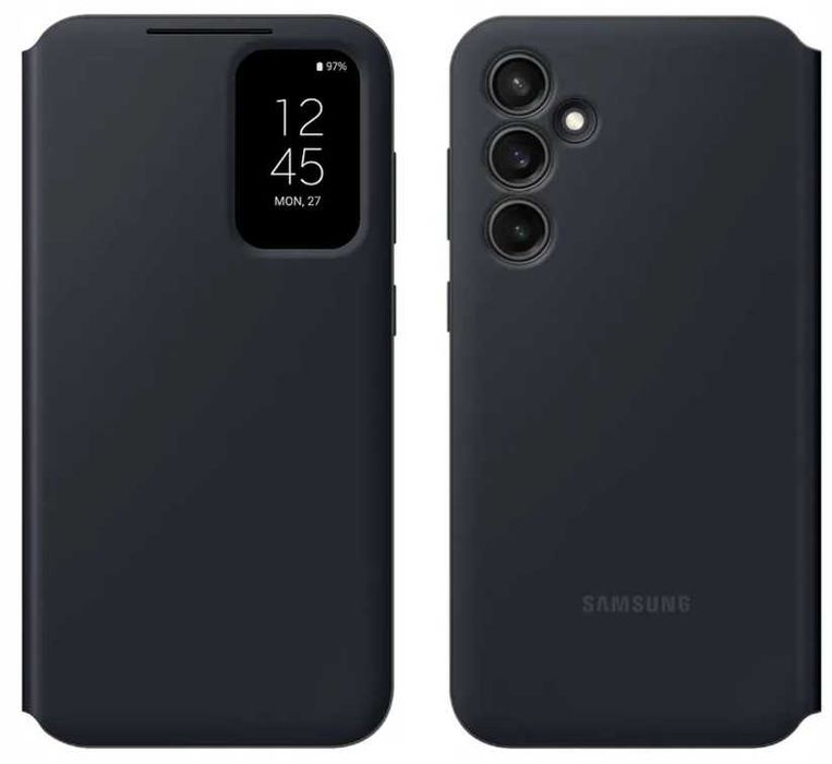 Etui Samsung Smart View Wallet Cover Case czarne do Galaxy S23 FE