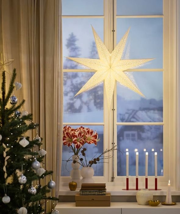 Strała nowy Klosz biały średnica 90 cm Ikea