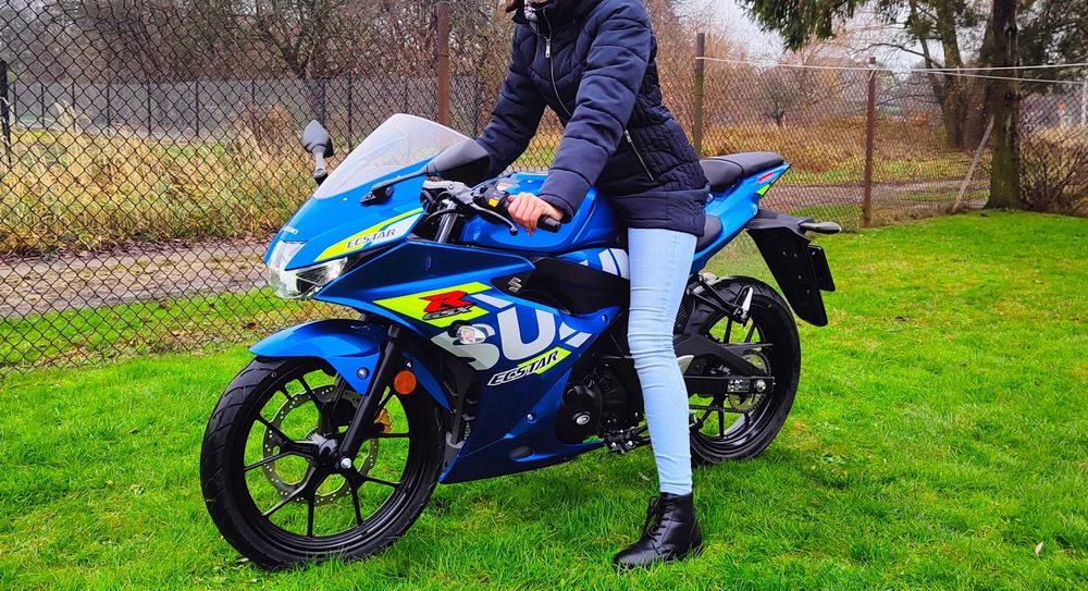 Suzuki GSX-R125 ECSTAR Gwarancja 1900km ABS Keyless Go LED