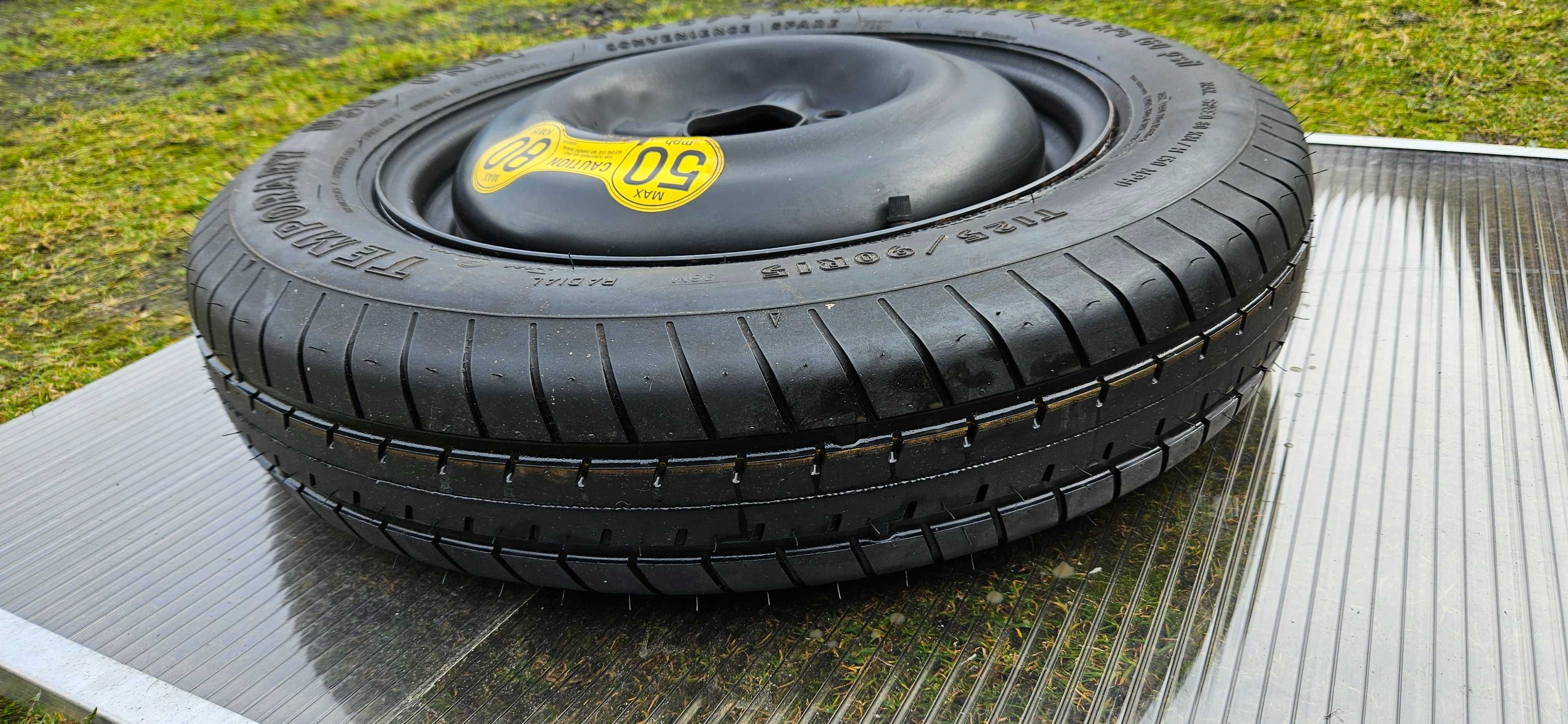 Koło dojazdowe VOLVO Goodyear T125/90R15