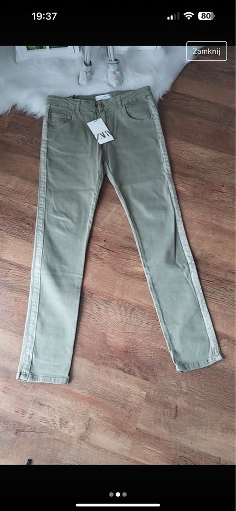 Nowe jeansy dżinsy chłopięce Zara rozm 153