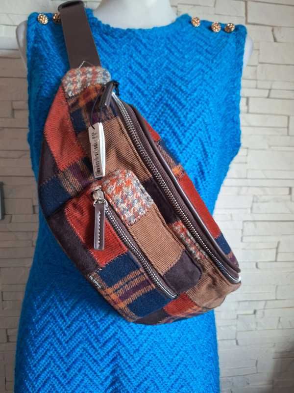 Parfois Duża saszetka  ,nerka patchwork