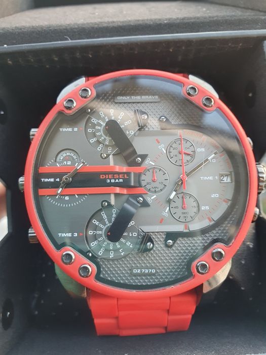 Zegarek Diesel czerwony