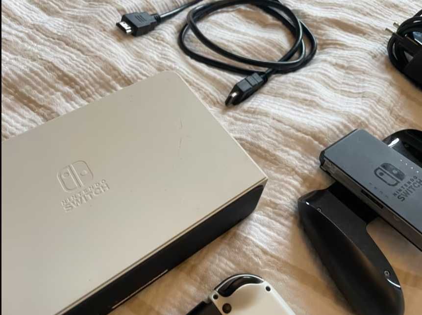 Nintendo Switch Oled Biała Pudełko Gwarancja