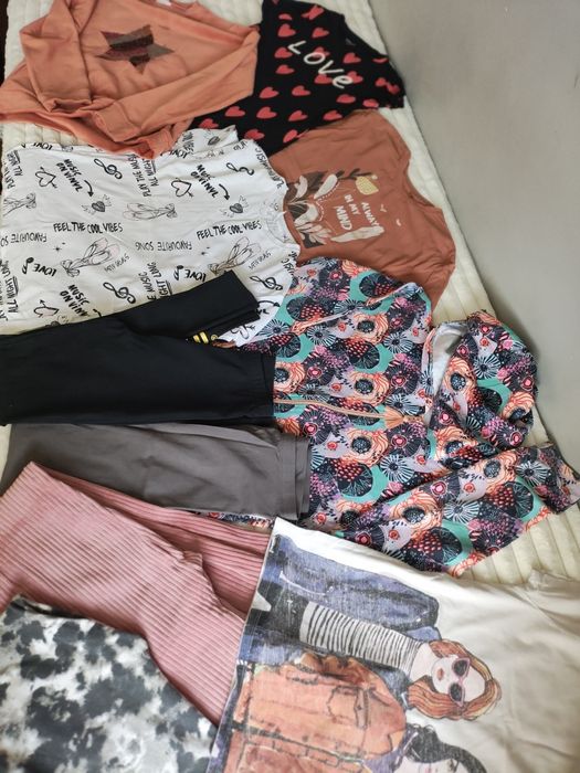 Zestaw ubranek dla dziewczynki rozm 158-164