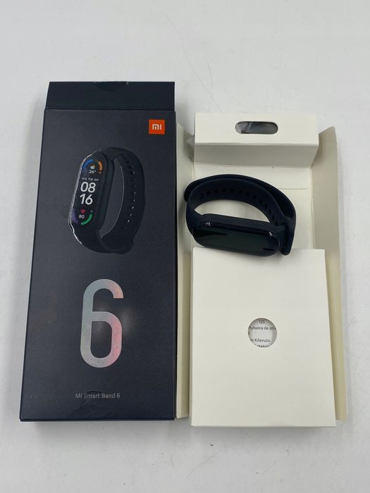 uszkodzony smartband xiaomi mi band 6 czarny pulsometr bluetooth opis