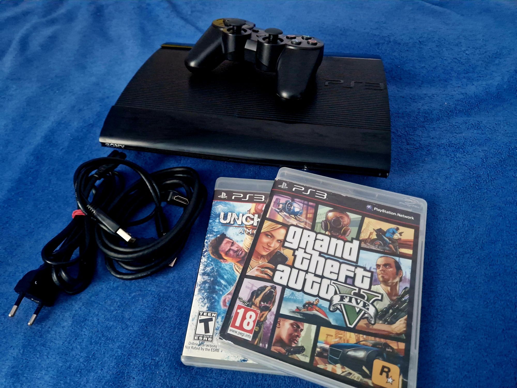 Продам Sony Playstation 3 Super Slim 500Gb