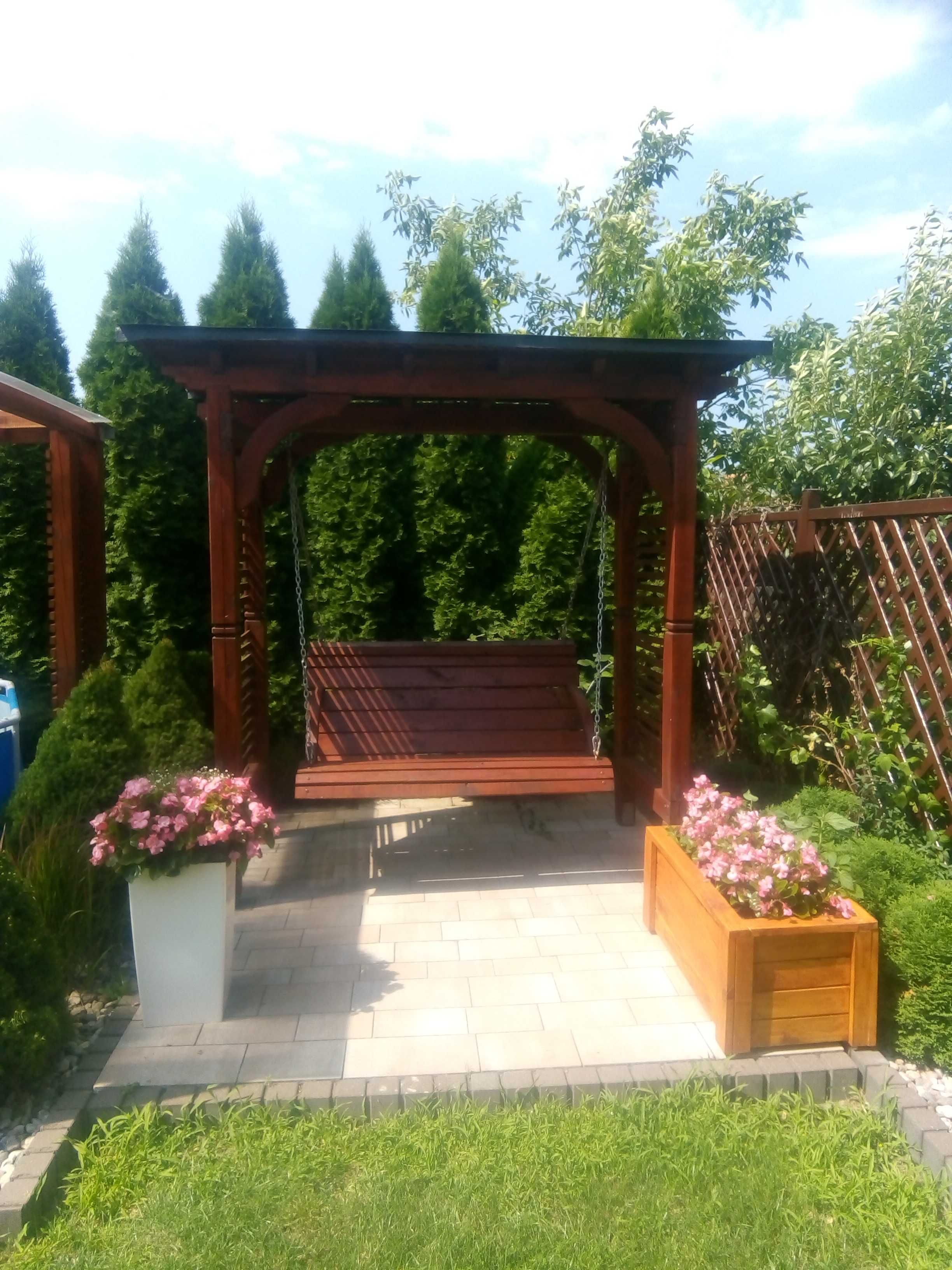 Pergola ogrodowa/huśtawka