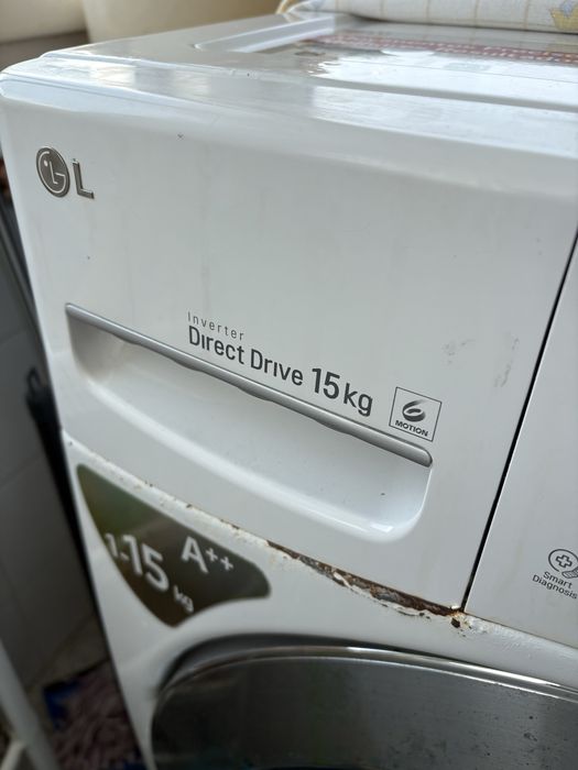 Maquina lavar LG 15 kg