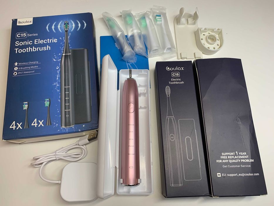 Elektryczna szczoteczka do zębów soniczna Sonic COULAX C15