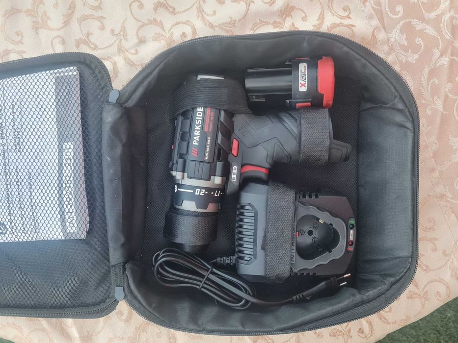 Parkside PBSPA 12 B2 – Parafusadora/ Berbequim a bateria 12V