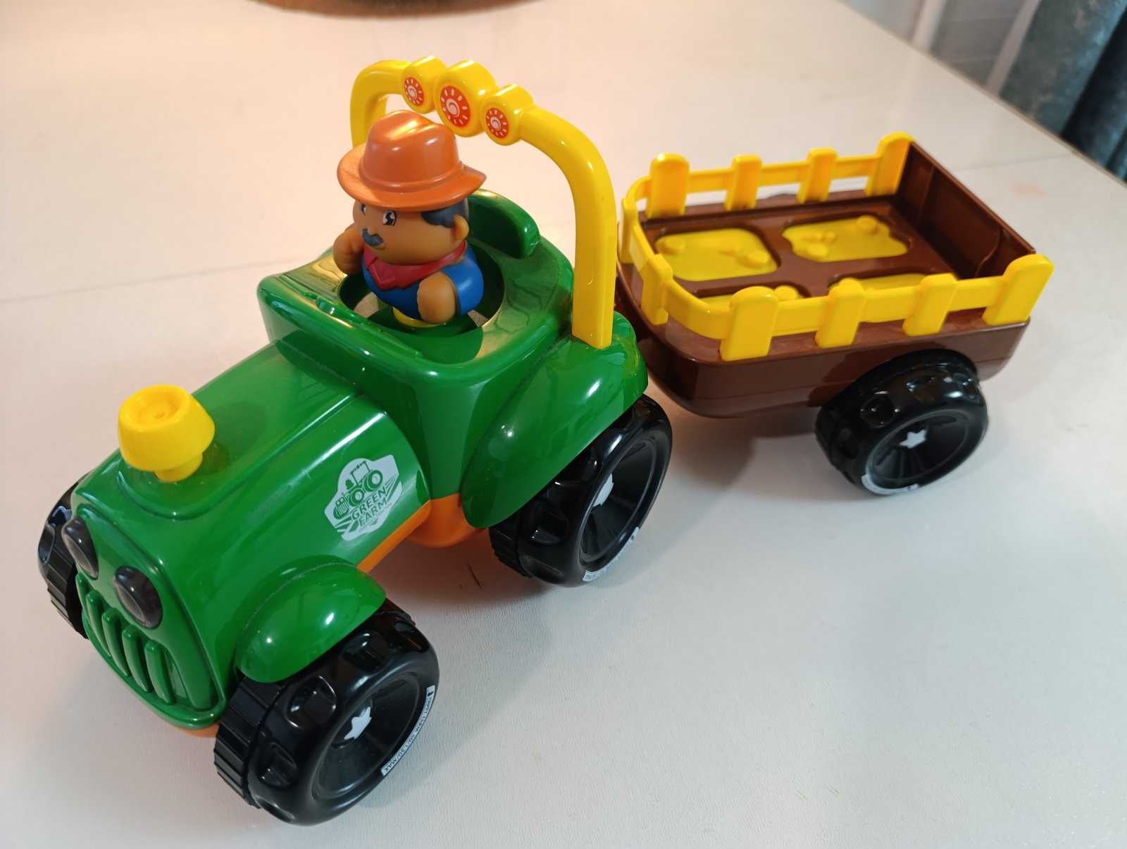 Трактор музичний Limo Toy з причепом