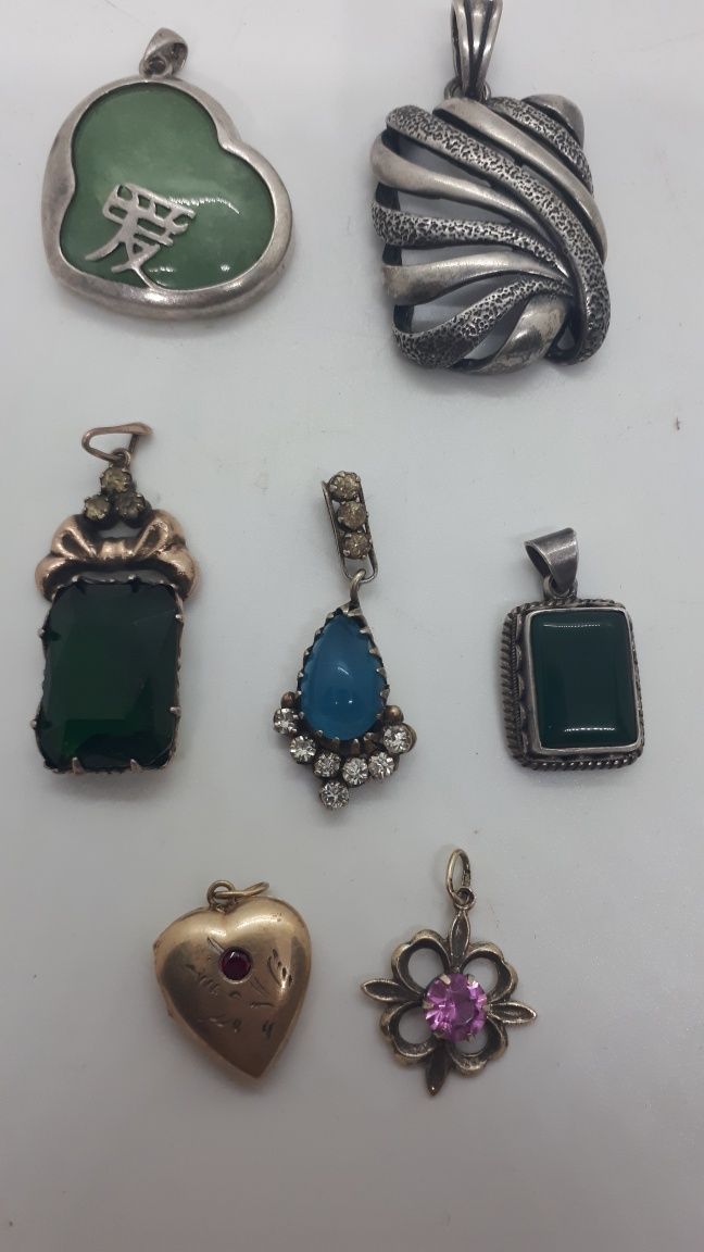 Кулоны серебро 875пр.,925пр.