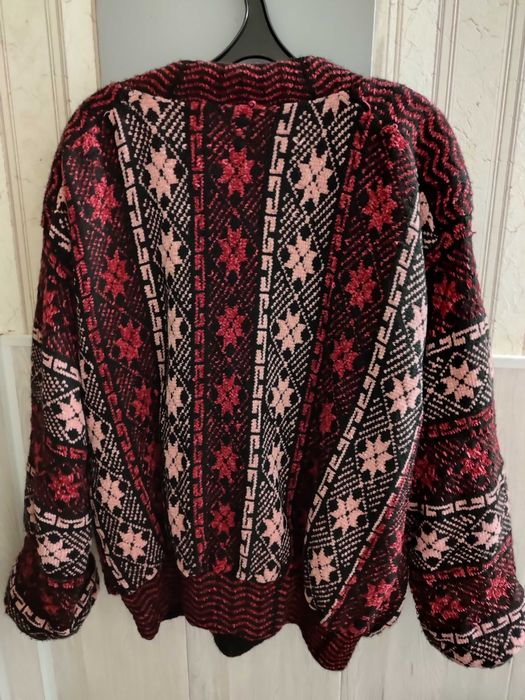 Жіночий в'язаний бомбер OVERSIZE