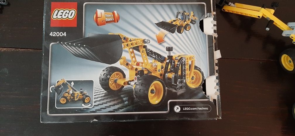 Lego Technic 42004 koparka 2w1 kompletny