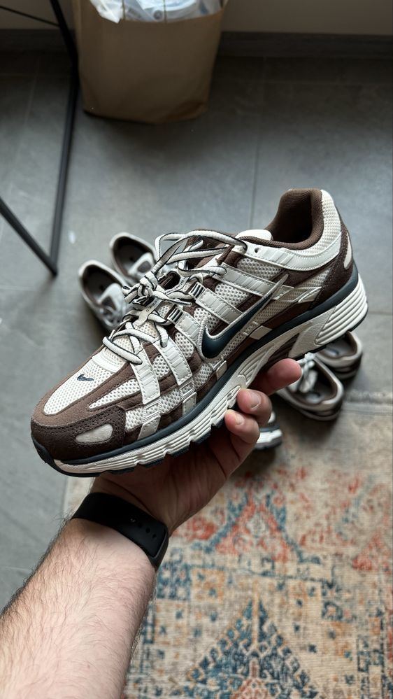 Nike P-6000 Black Brown Sail Оригінал