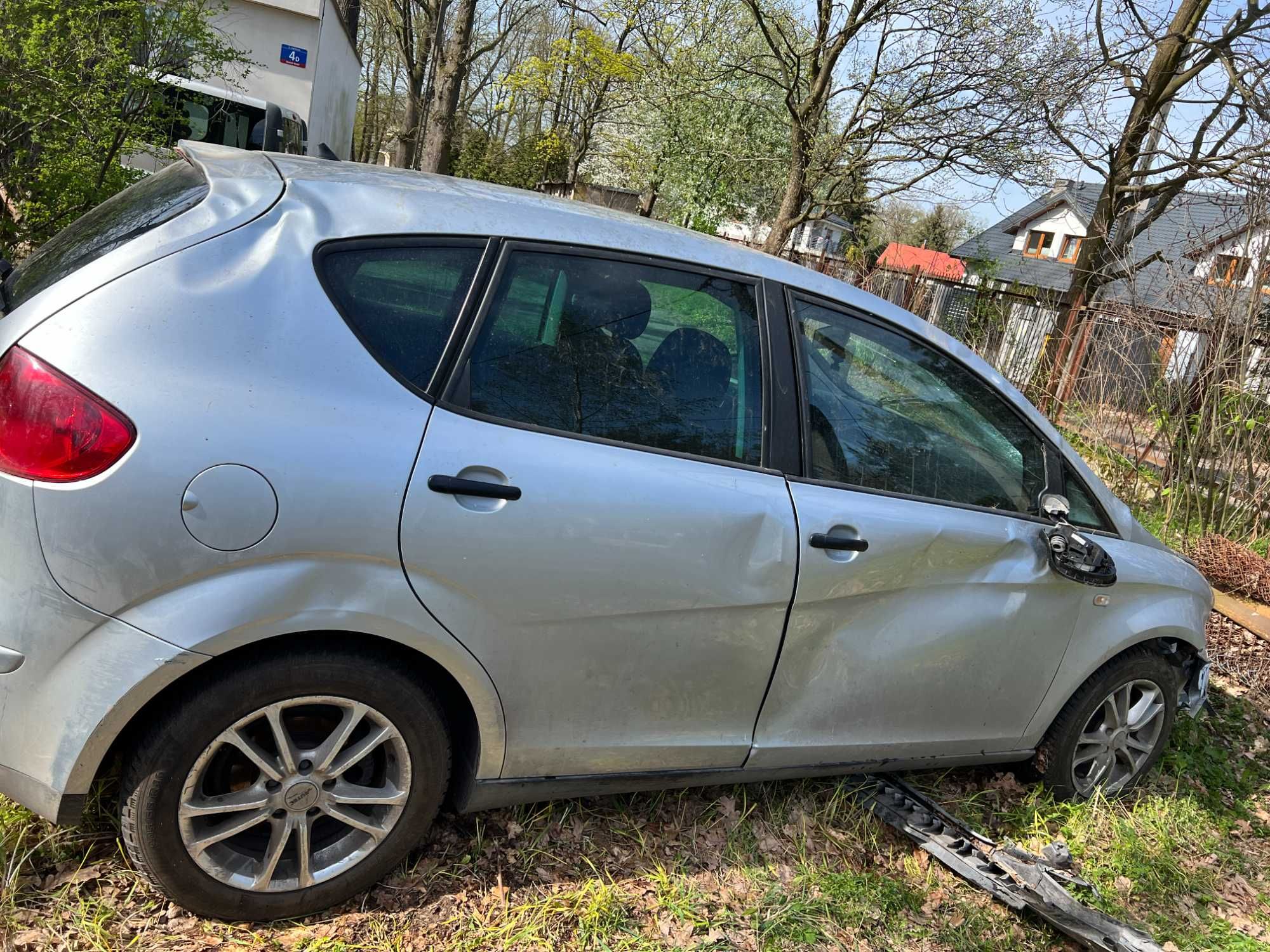 Seat Altea po wypadku na części