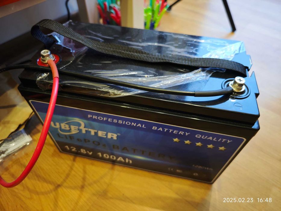 Akumulator Ubetter (Li-Ion) 12,8 V 100 Ah bank energii off-grid z bms