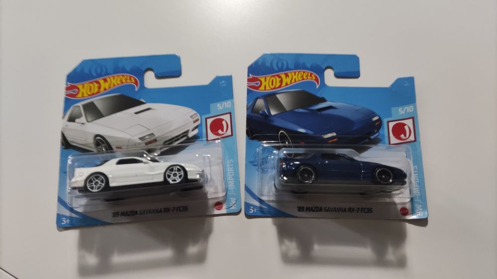 Hot wheels 2x Mazda RX-7