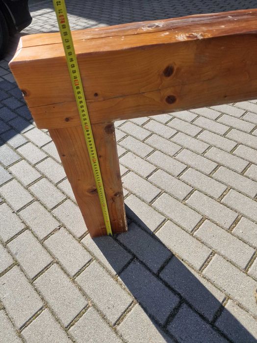 Belka drewniana do kominka