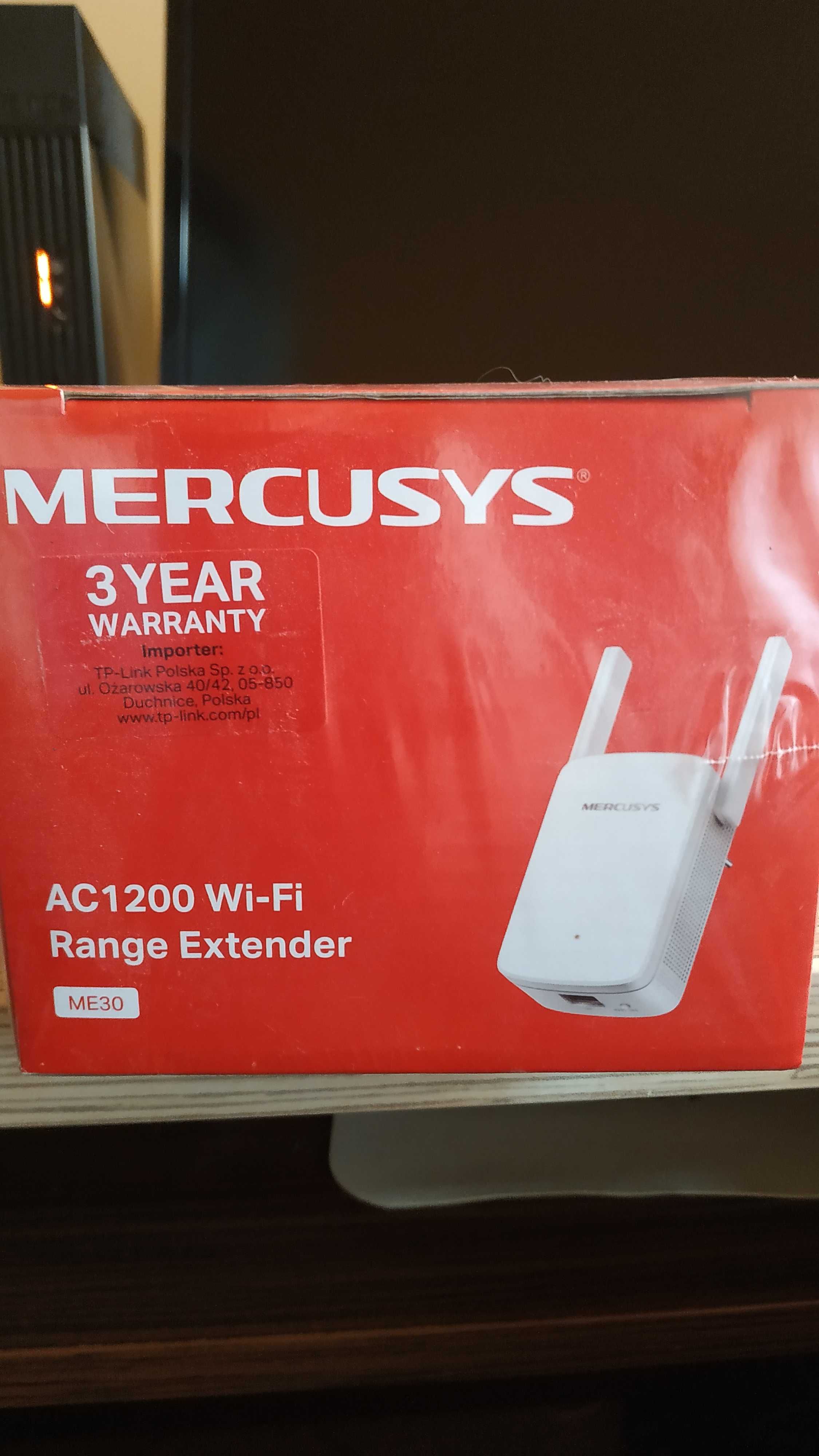 Wzmacniacz Wi-Fi ME30 AC 1200 Mercusys w folii