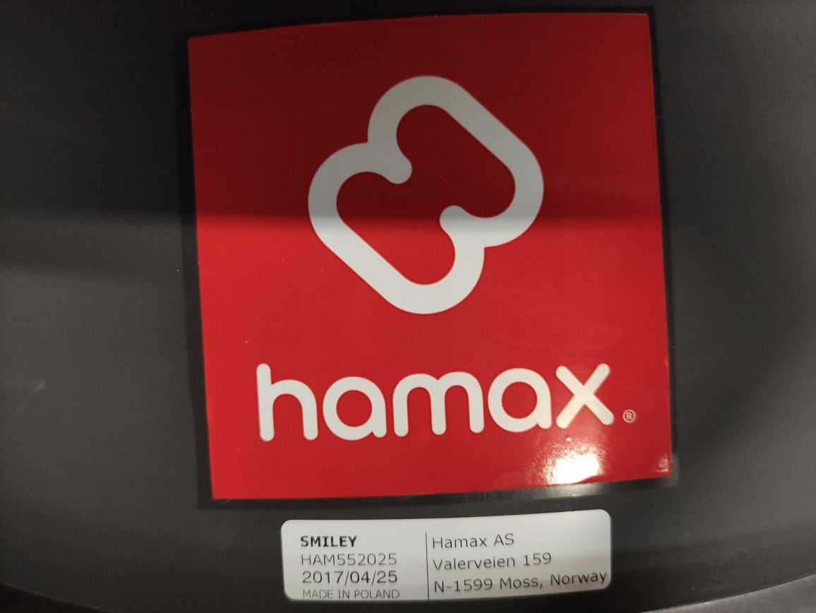 Fotelik na rower Hamax
