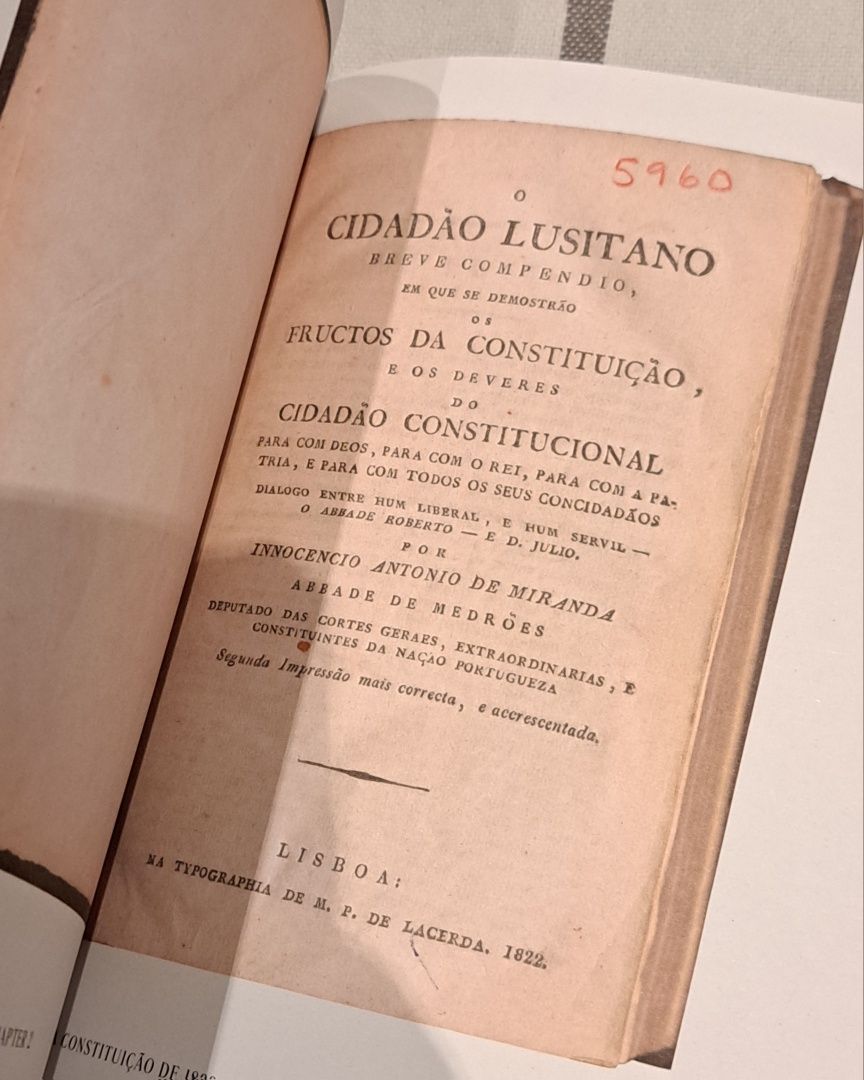 A Primeira Constituição Portuguesa 1822