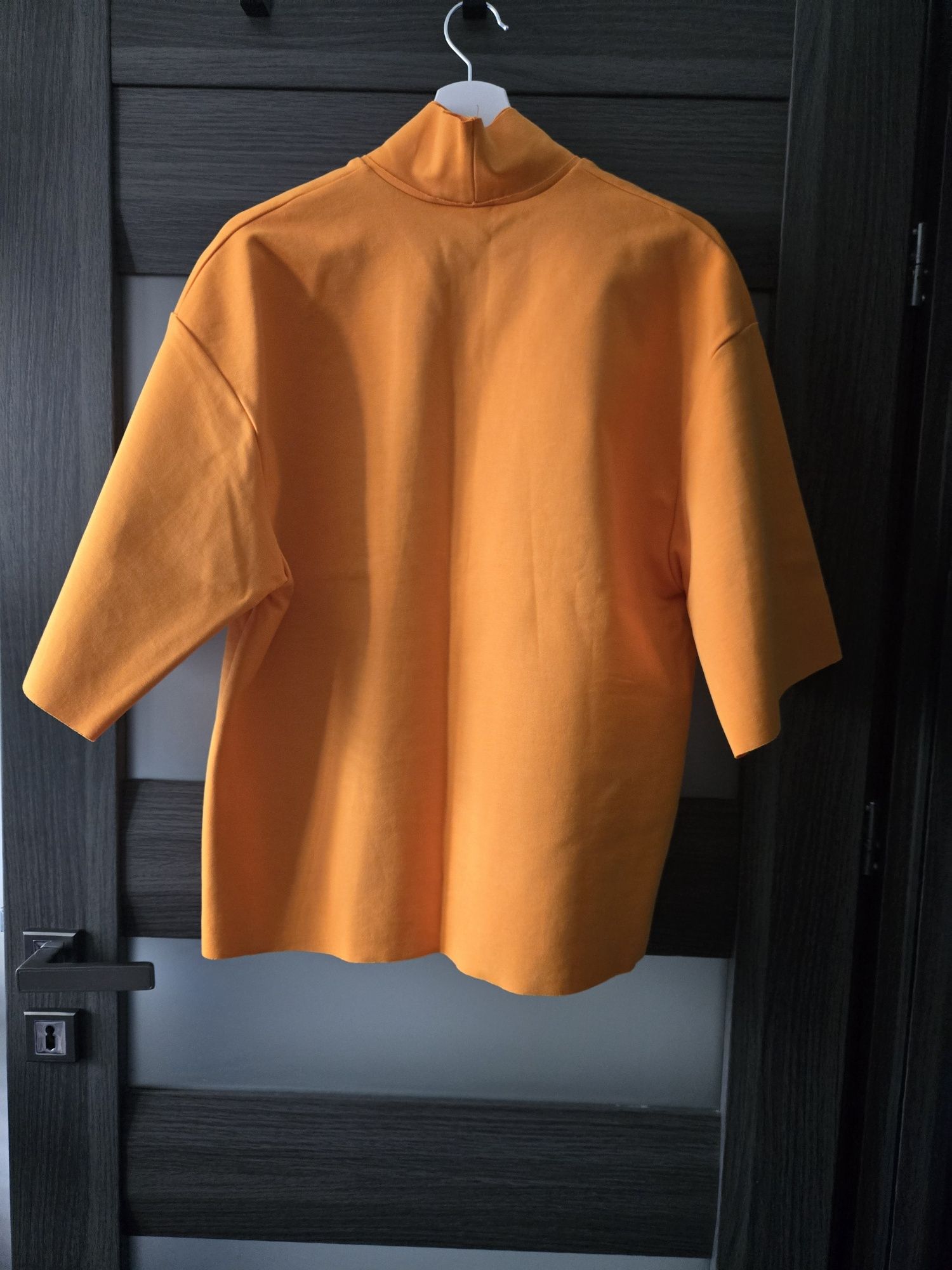 Top oversize z tkaniny Scuba, Zara rozm. S
