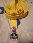 Cinto Karate Daedo Amarelo