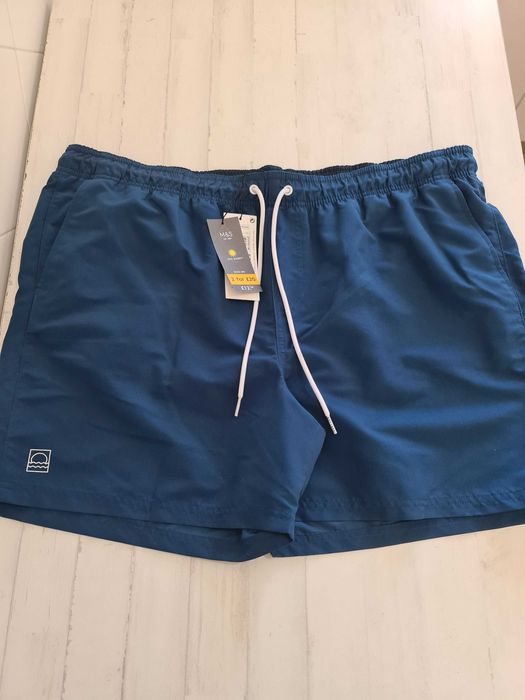 Conjunto Calções de Praia Banho 2XL M&S Marks & Spencer e Adidas XXL