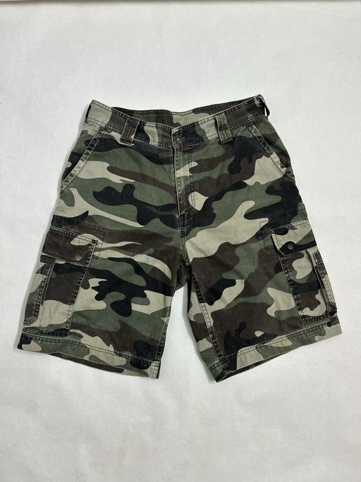 Camo cargo shorts