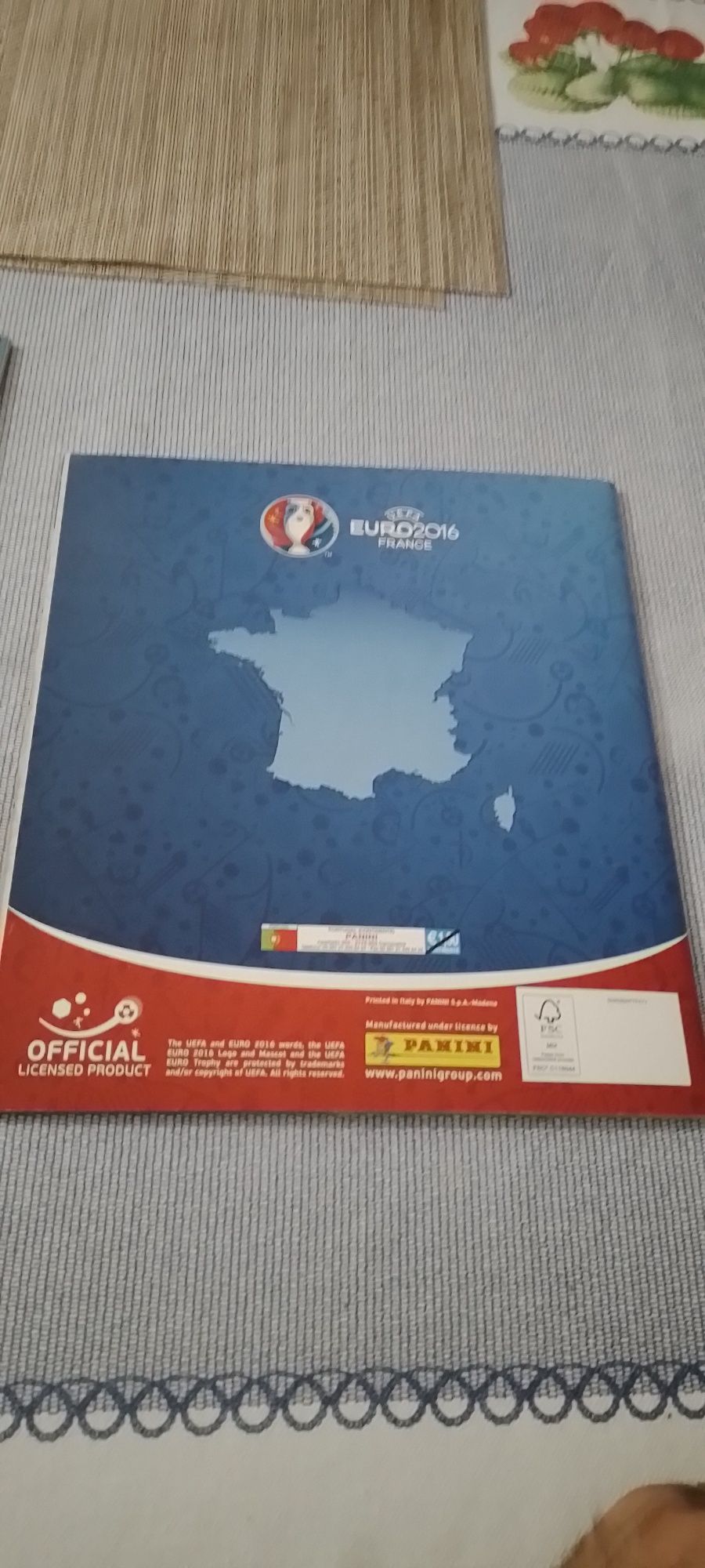 Caderneta Euro 2016