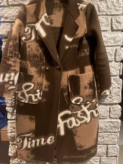 Przejściowy płaszczyk damski Time Fashion - rozm. 40/42/44