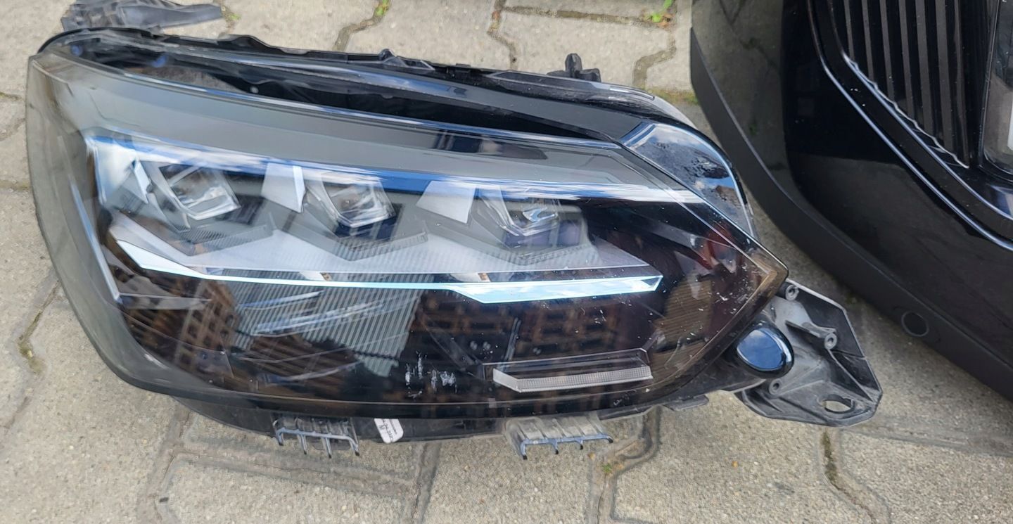 PEUGEOT 2008 II LIFT GT-LINE MASKA ZDERZAK BŁOTNIKI PAS LAMPY LED CHŁODNICE