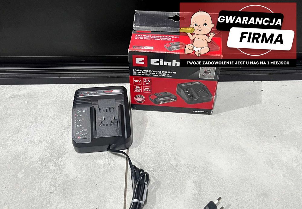 Ładowarka  Akumulatorowa Einhell Z Pudełkiem | Używana |