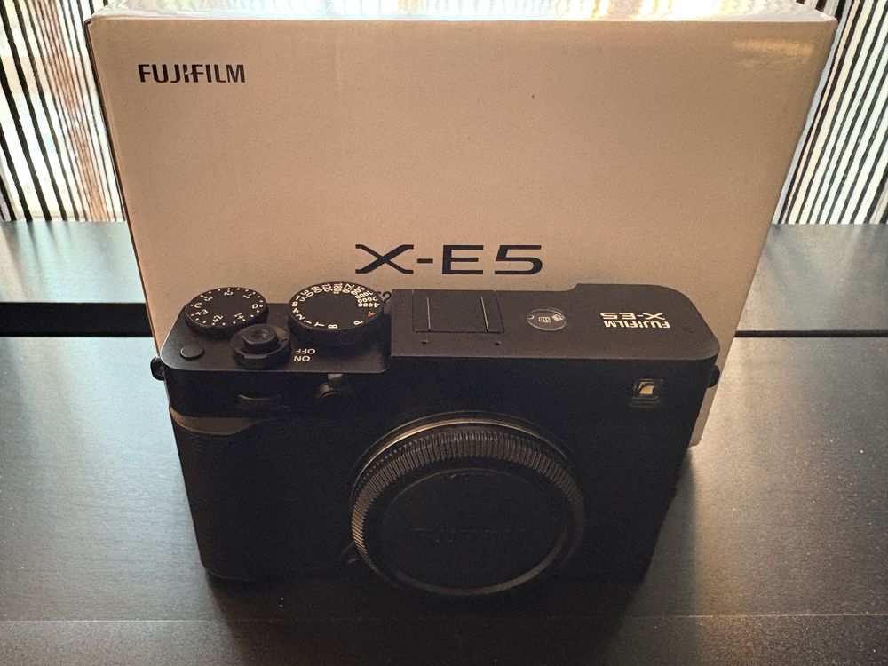 Fujifilm X-E5 nova, fatura e garantia nacional.