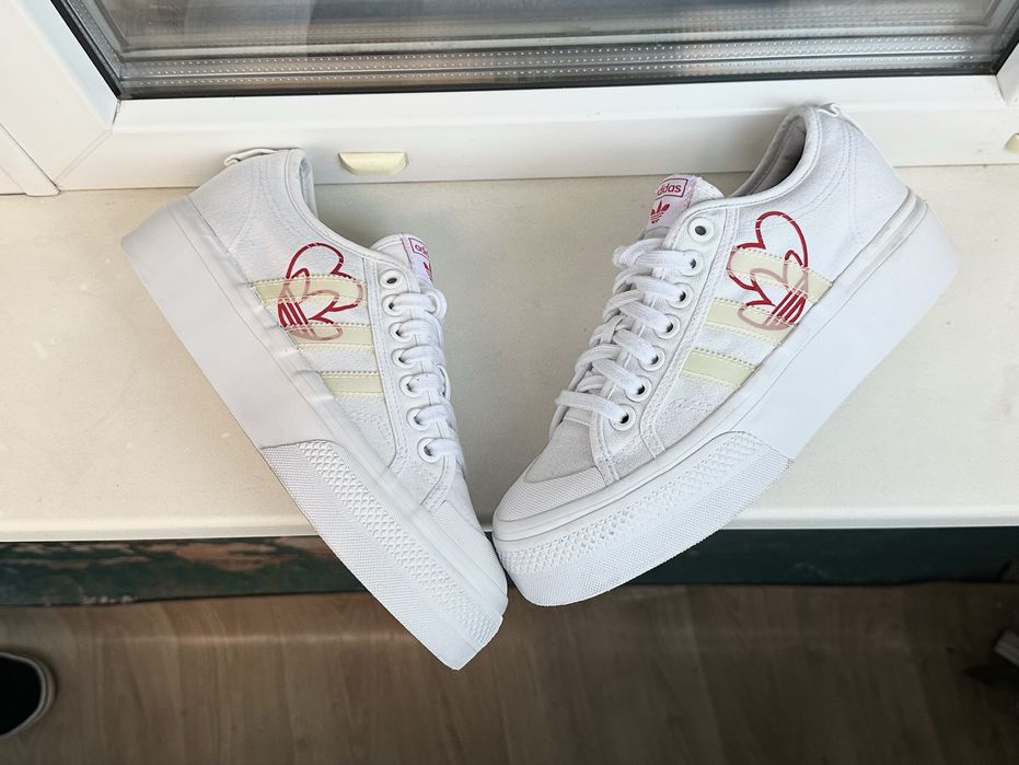Оригінальні кросівки Adidas Nizza Platform samba gazelle 25,5 см