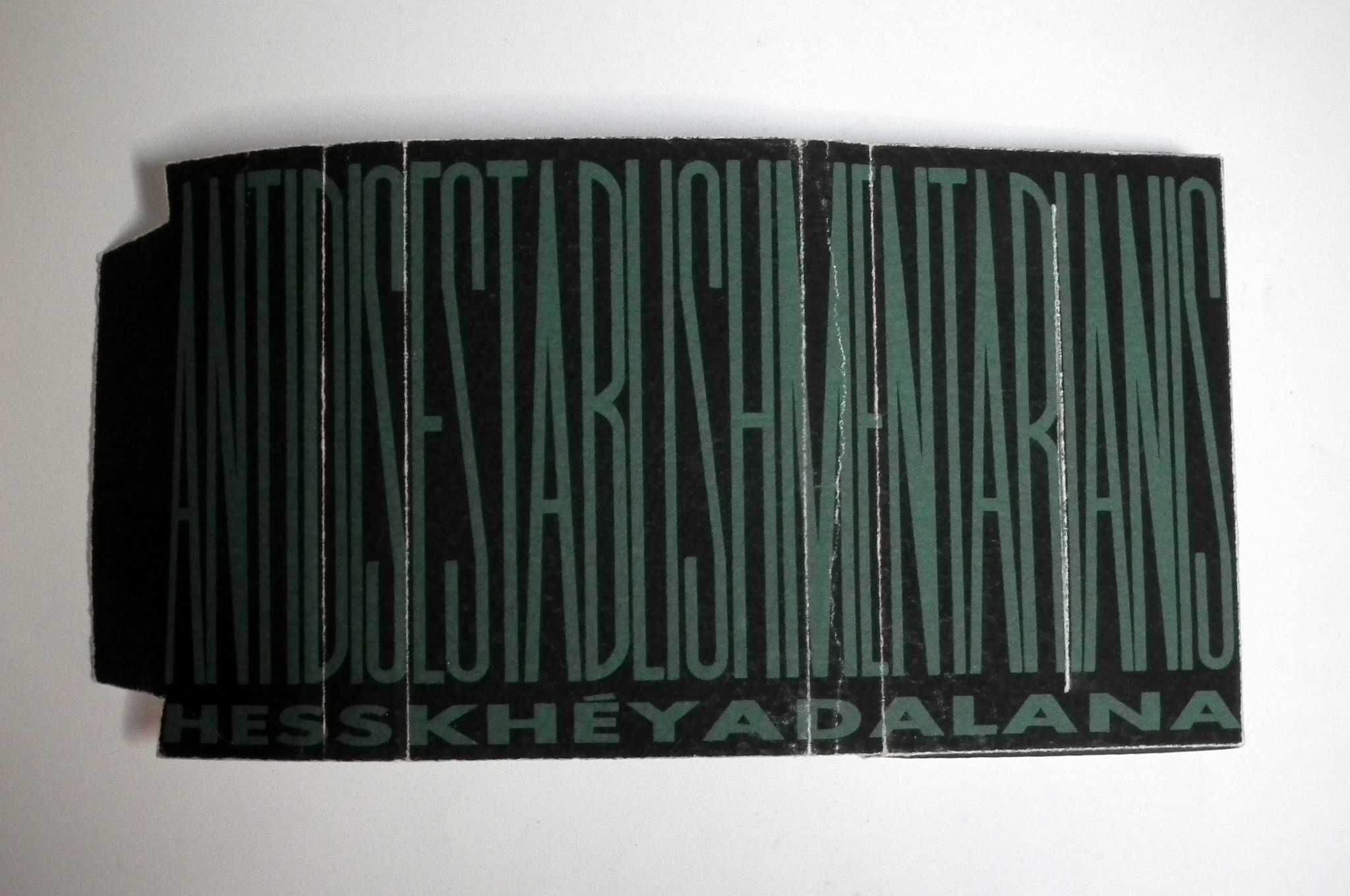 "Antidisestablishmentarianism" de Hesskhé Yadalanah. 1990 Envio grátis