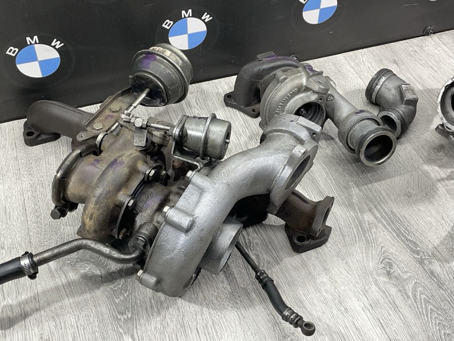 Комплект Bi-Turbo BMW E60 535d Дорестайл Код:392