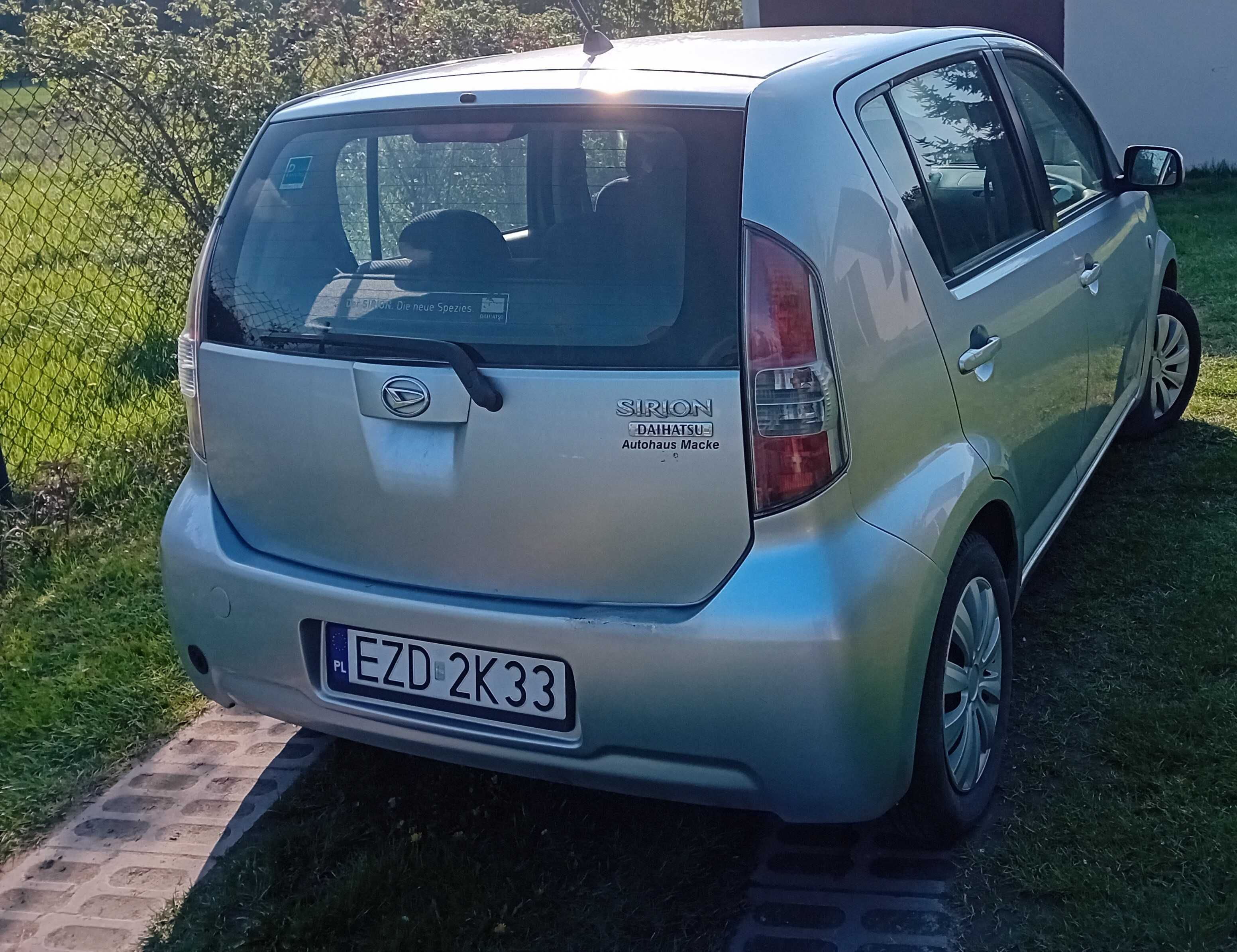 Daihatsu Sirion 2007 1.0 LPG