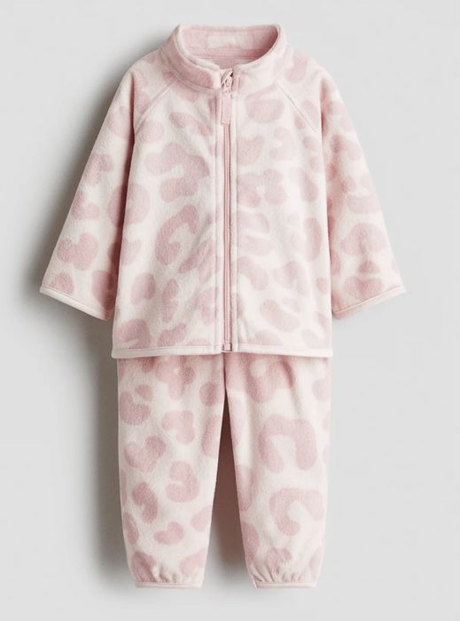 Новий флісовий костюм для дівчинки H&M 74, 80 86, 92, 98, 104