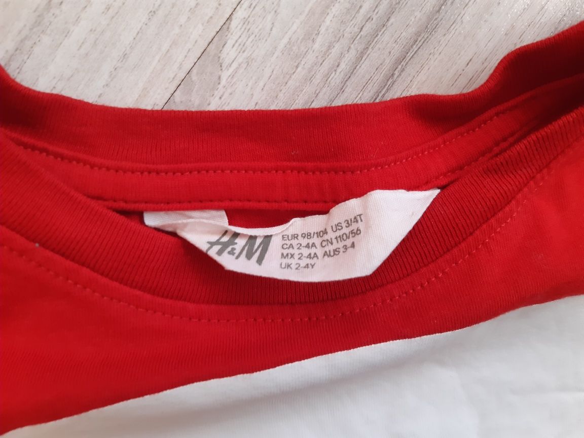Bluzeczka H&M 98-104 mikolaj