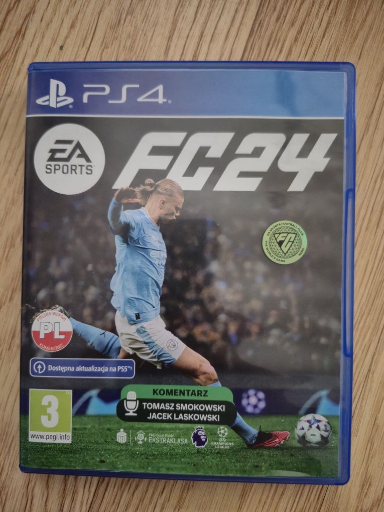 PS 4 gry FC 24, Spider Man Miles Morales, UFC 3,  GT.