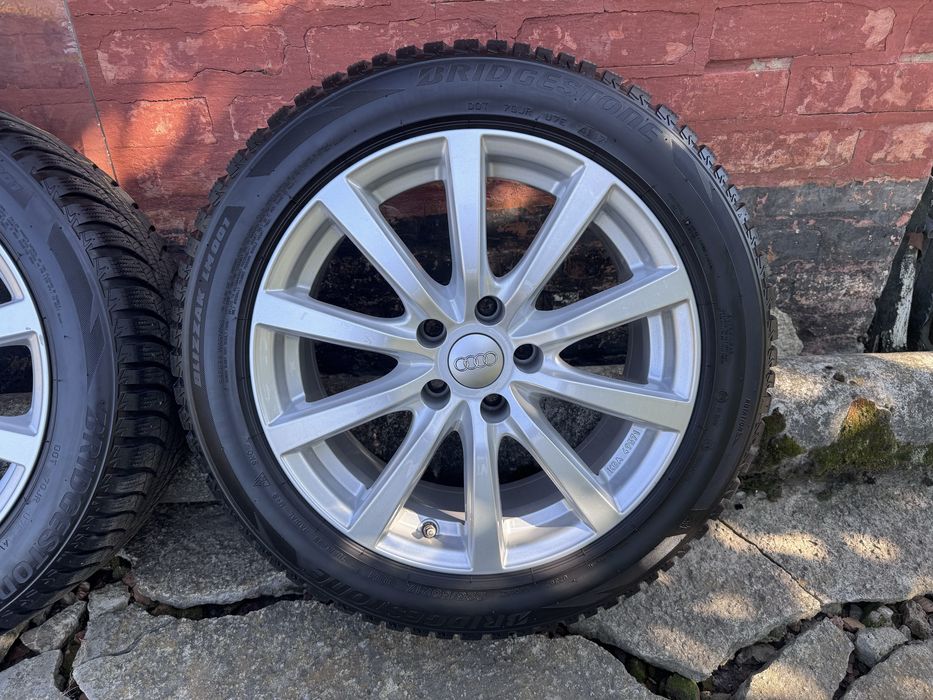 Диски Audi R17 + резина зима Bridgestone Blizzak LM001 225/55 R17