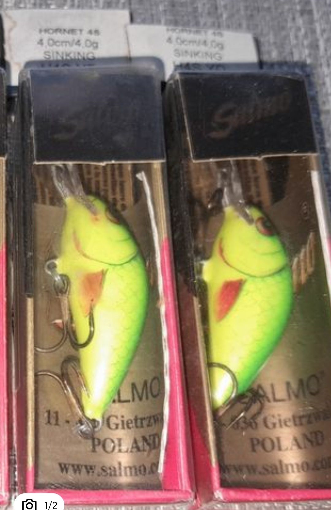 Salmo hornet 4s tonące